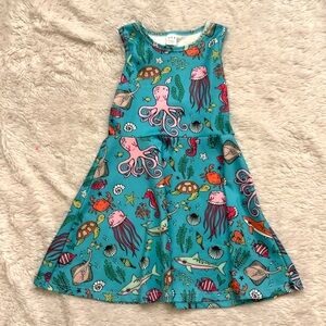 Girl’s under the sea dress size m